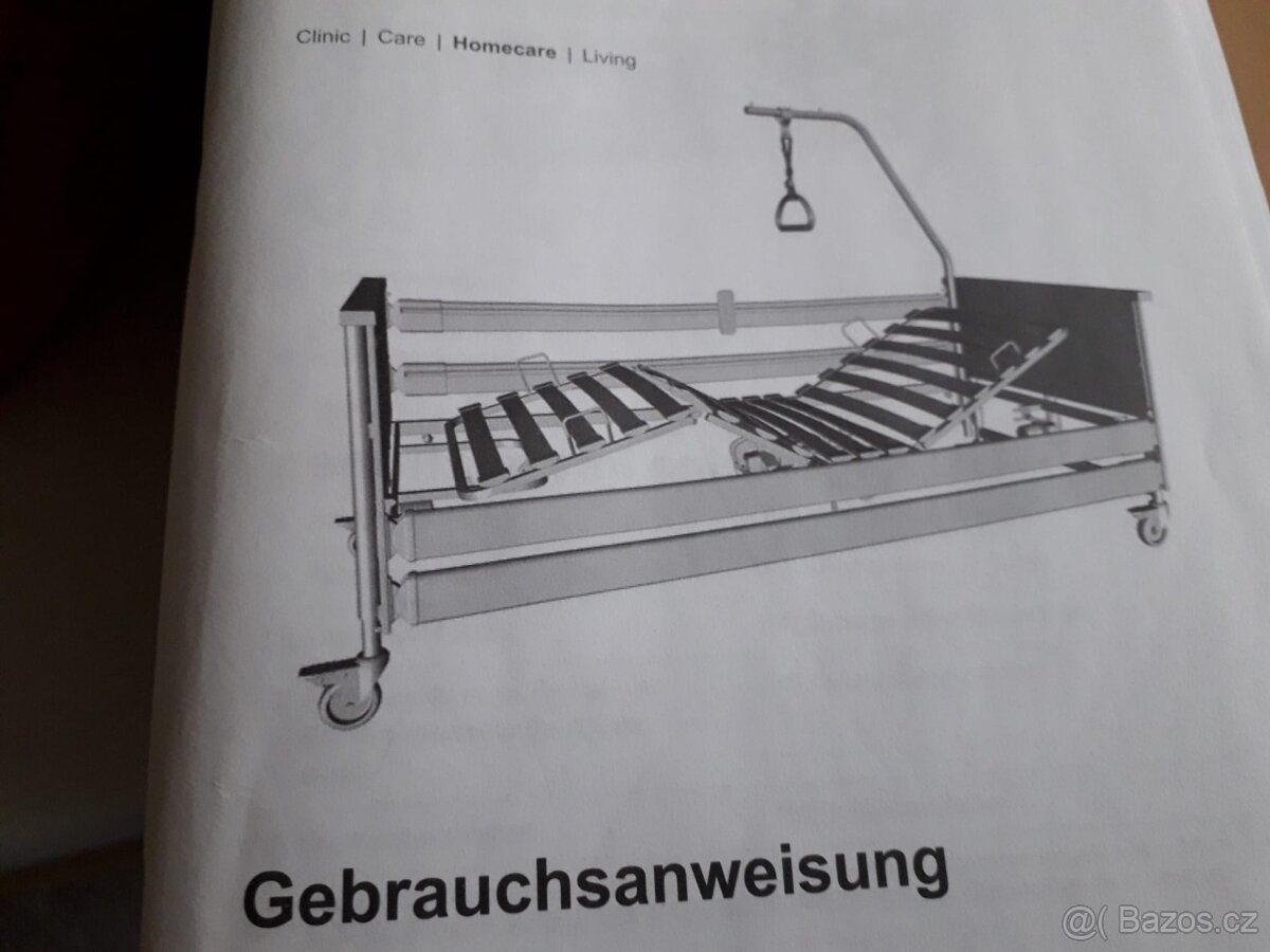 Polohovací postel Burmeier Dali + matrace a dovoz - 2