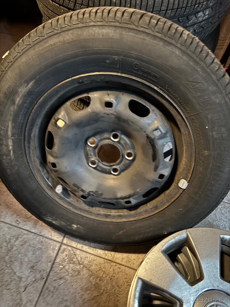 Plechové disky 5x100 R14 - 2