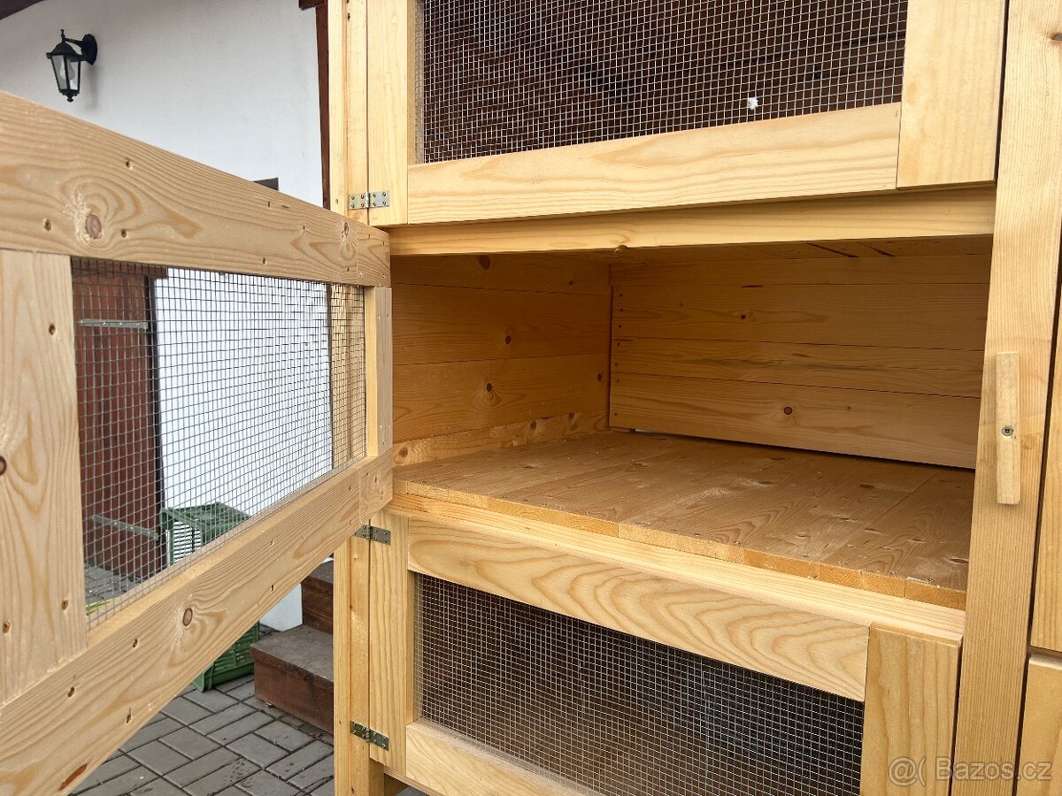 Nová králíkárna 6 kotců - 2