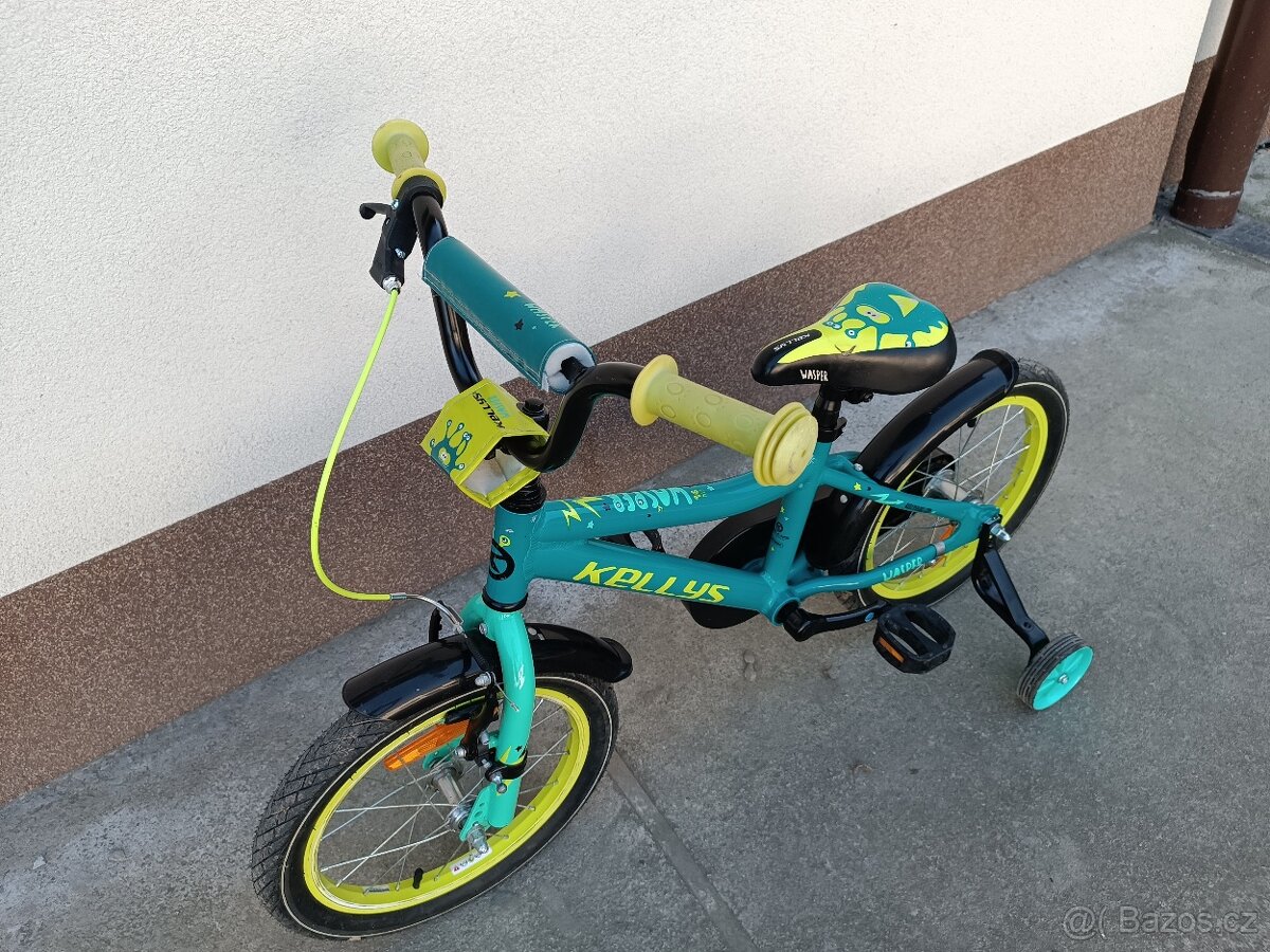 Dětské kolo Kellys Wasper 16 zelené - 2