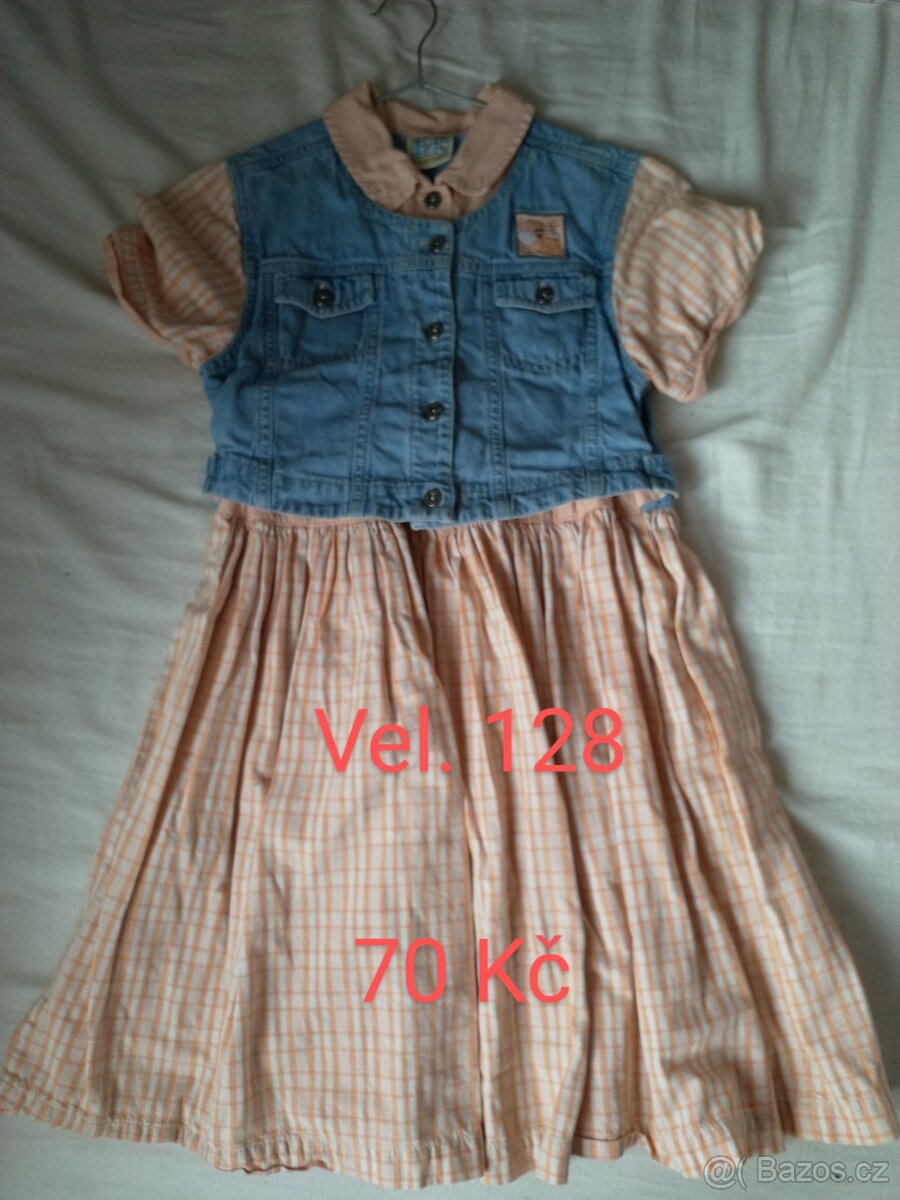 Dětské šaty 110-140 několik kusů - 2