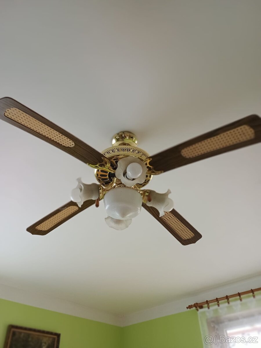 Stropní lustr s ventilátorem - 2