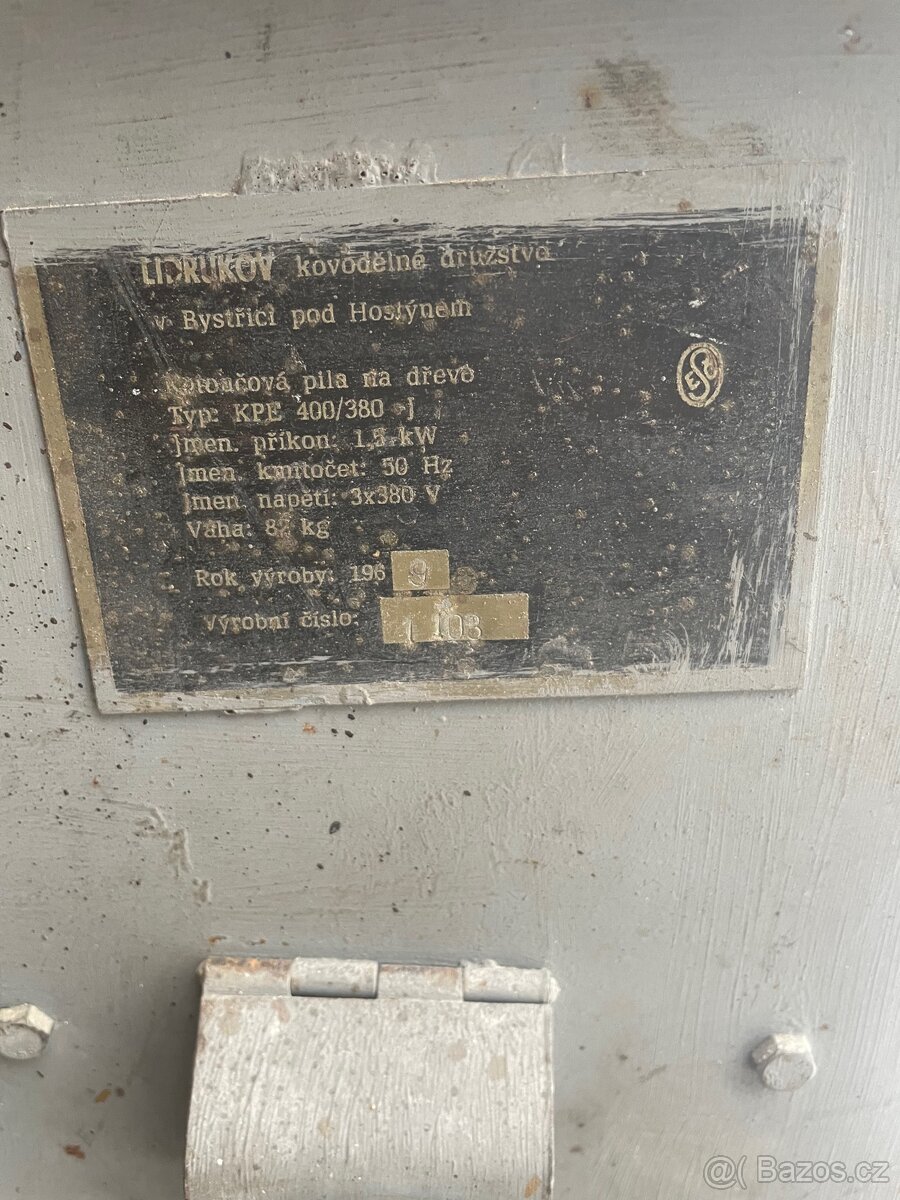 Kotoučová stolní pila - 2