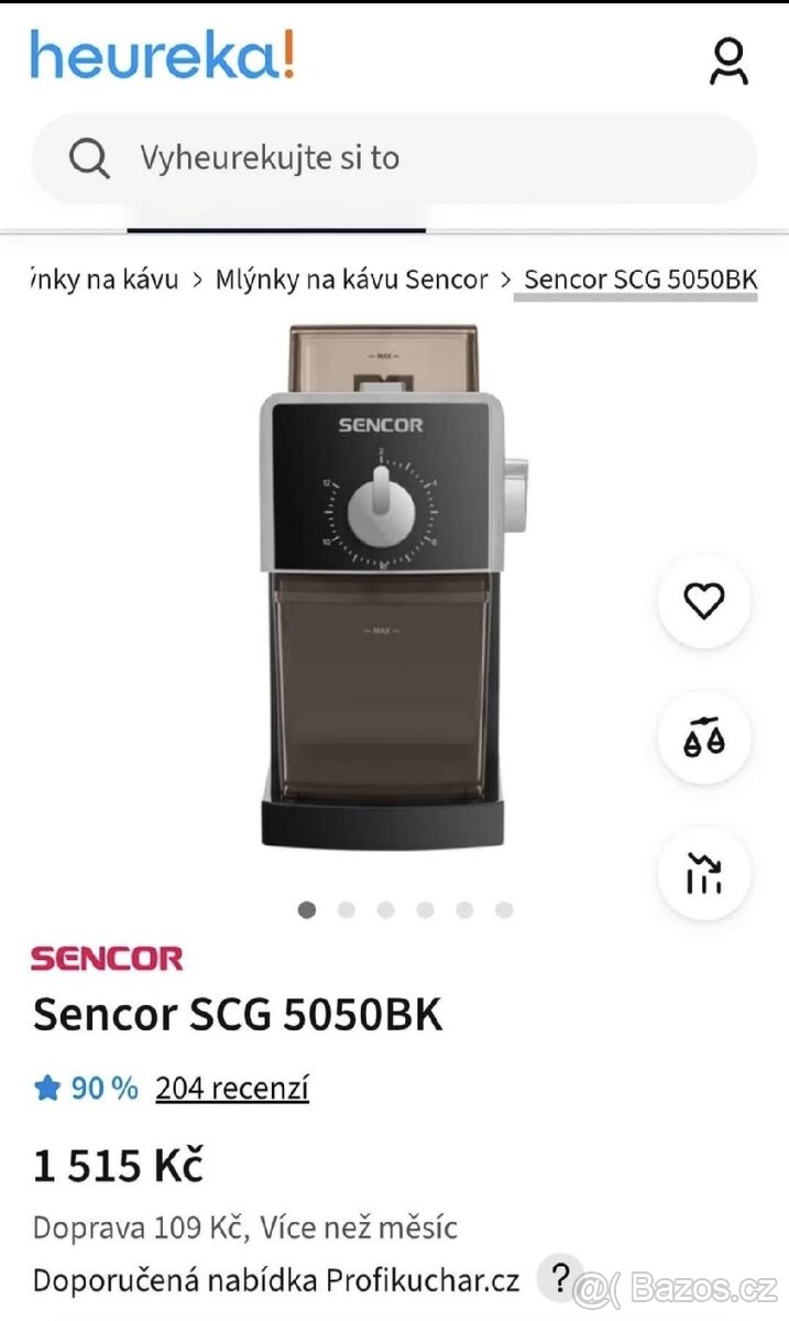 Kávovar/překapávač + mlýnek - 2