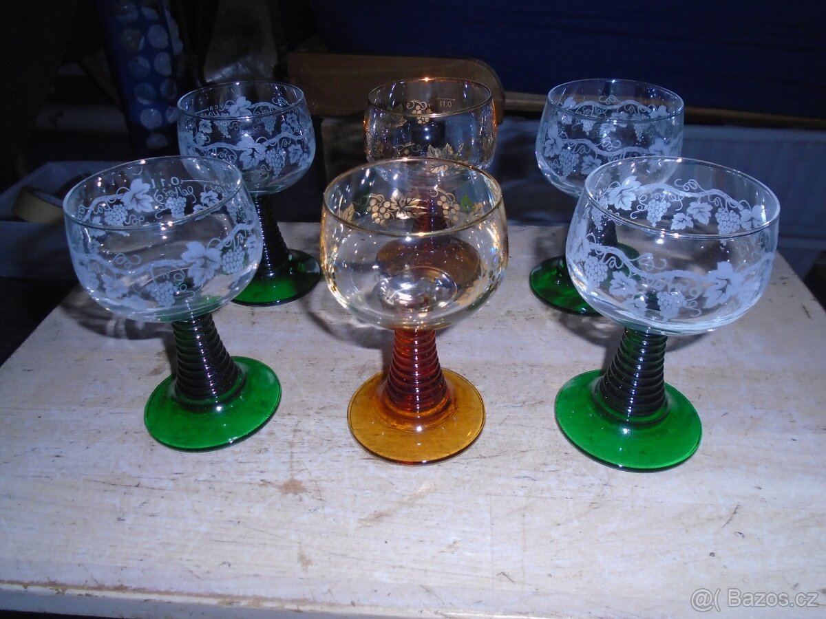 Skleničky na víno 0,1l - 2