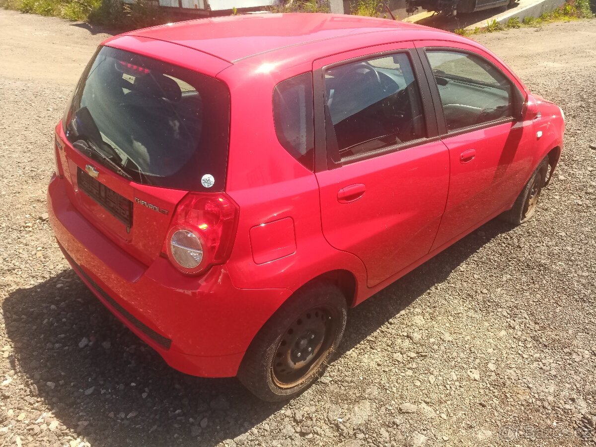 Chevrolet aveo 2009 1.2 B12D1 - 2