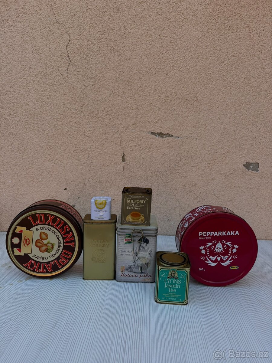 Plechové krabičky - 2