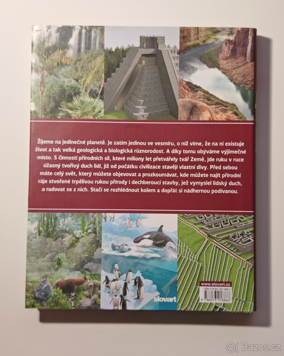 Kniha NEJÚŽASNĚJŠÍ DIVY SVĚTA - Slovart - 2