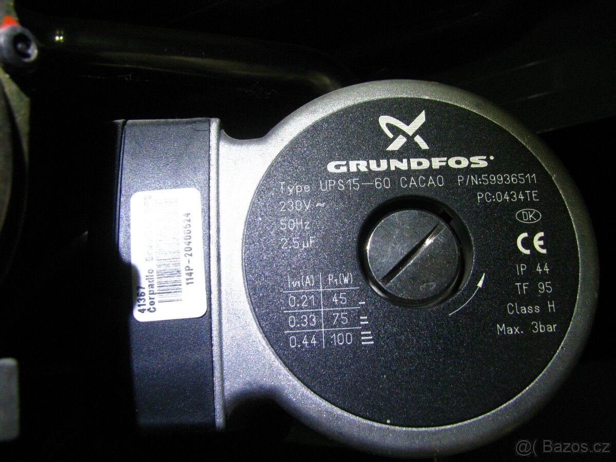 Čerpadlo Grundfos UPS 15/60 + KOTEL Thermona PRO 14 - 2
