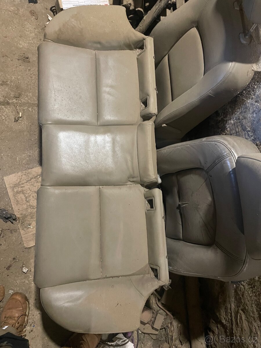 SUBARU Legacy & Outback BP 03-2009 Kožené béžové sedačky - 2