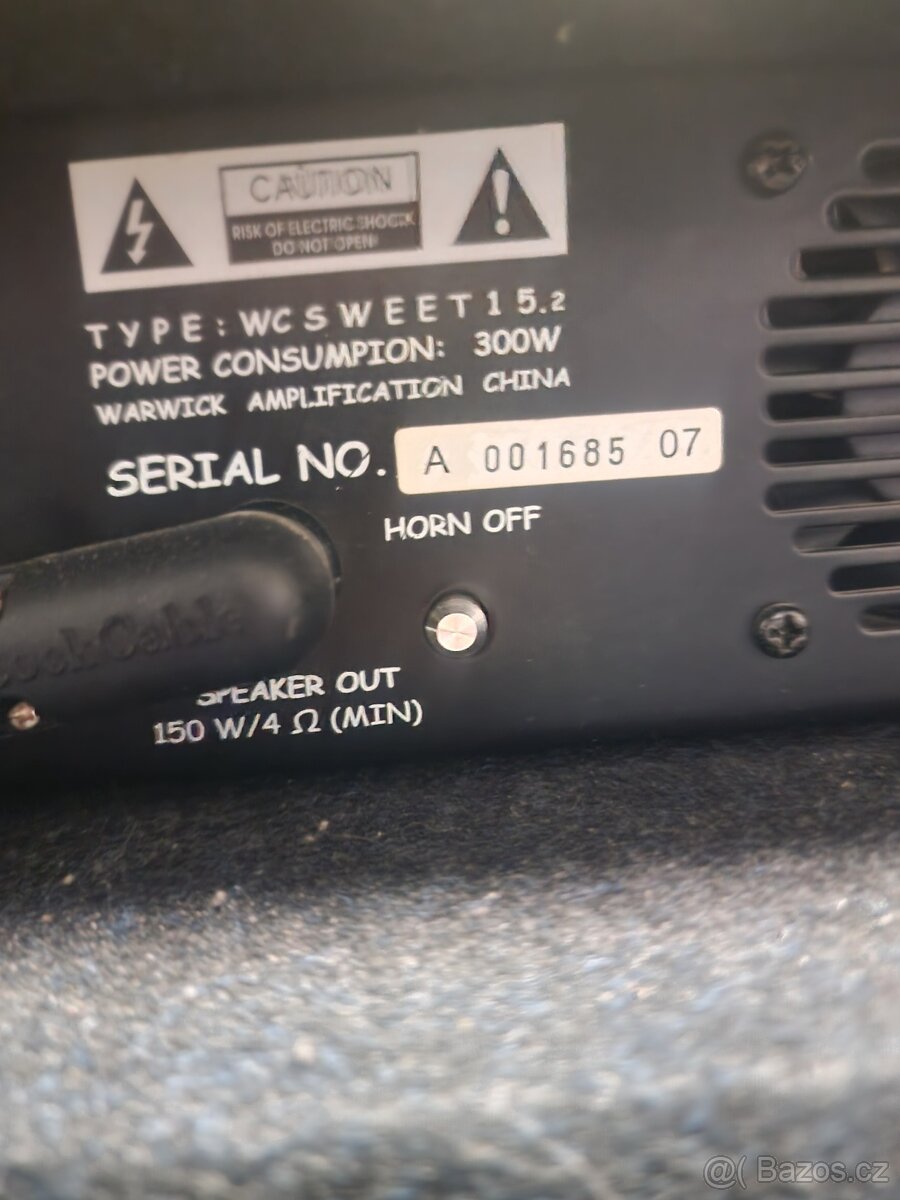 Prodám basové kombo 250w - 2