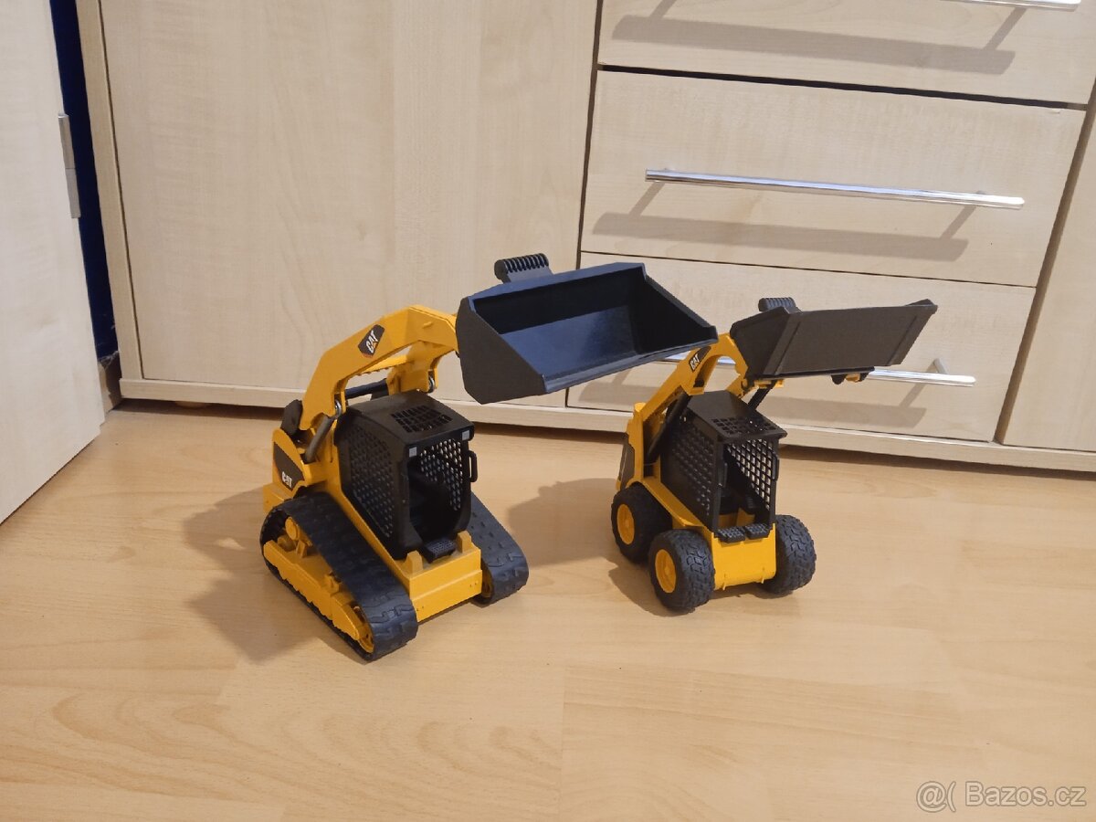 Bruder pásový a kolový bobek, nakladač, bagr - 2