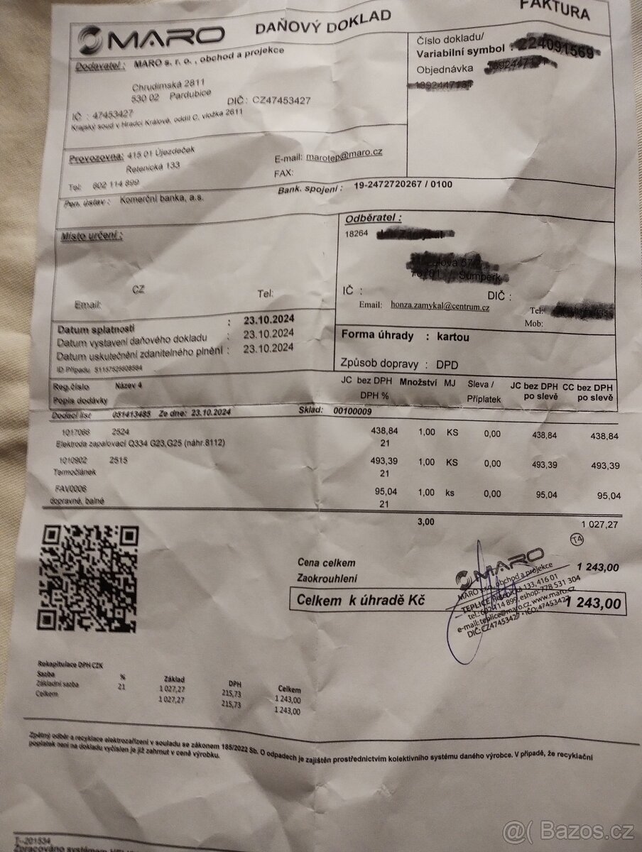 ND pro kotel Viadrus G25 - 2