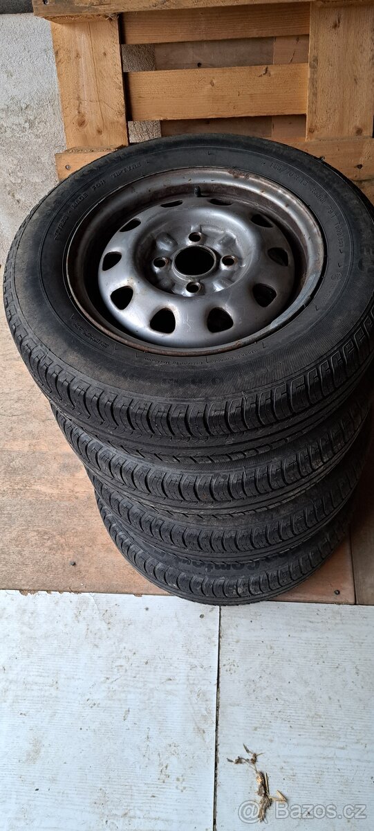 Sada pneumatik na discích 165/70 R13 letní - 2
