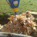 Frézovací vrták na bagr fréza na odstranění pařezů - video - 2