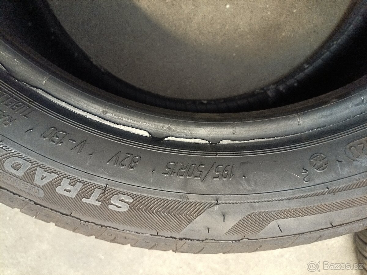 Pneumatiky letní 195/50 r15 - 2