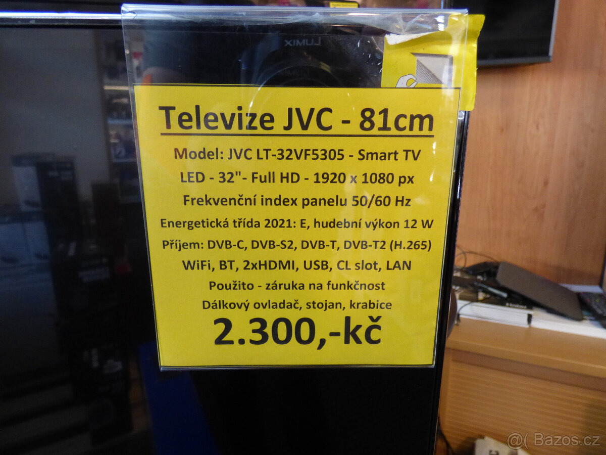 Televize JVC 80cm - smart - 2