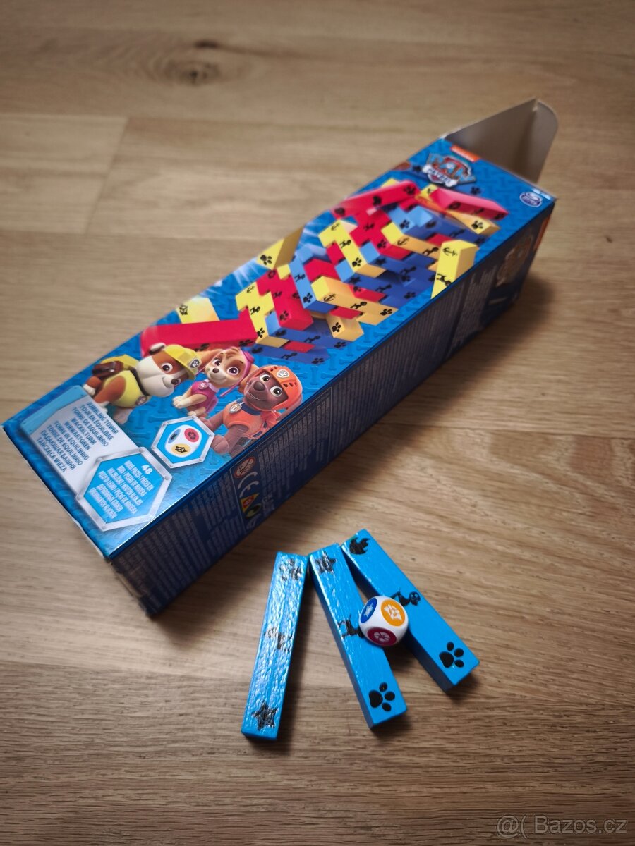 Jenga Paw Patrol- dřevěná věž - 2