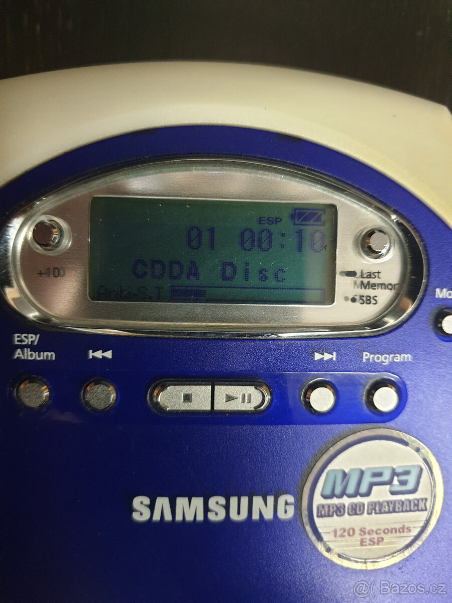 Samsung MCD SM55, MP3/CD přehrávač - 2