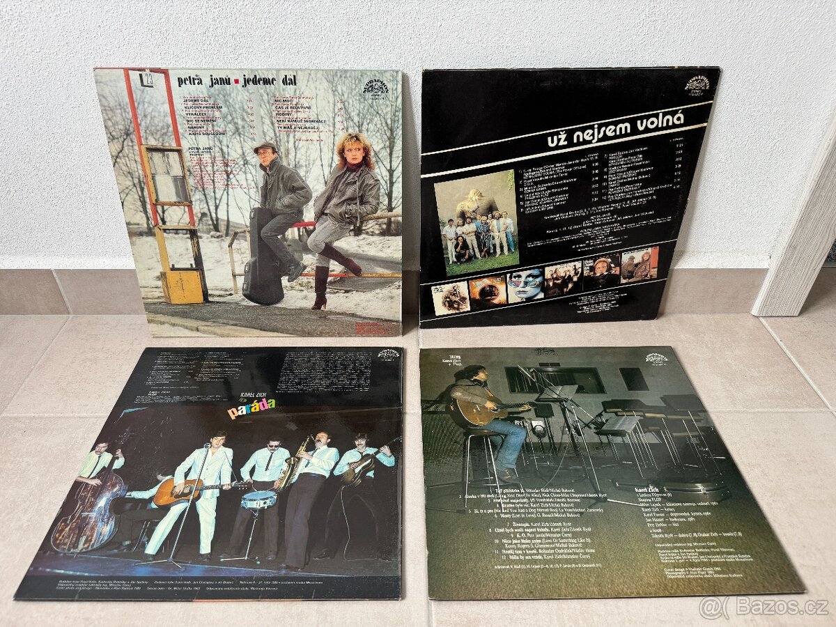 Desky Petra Janů a Karel Zich - 2