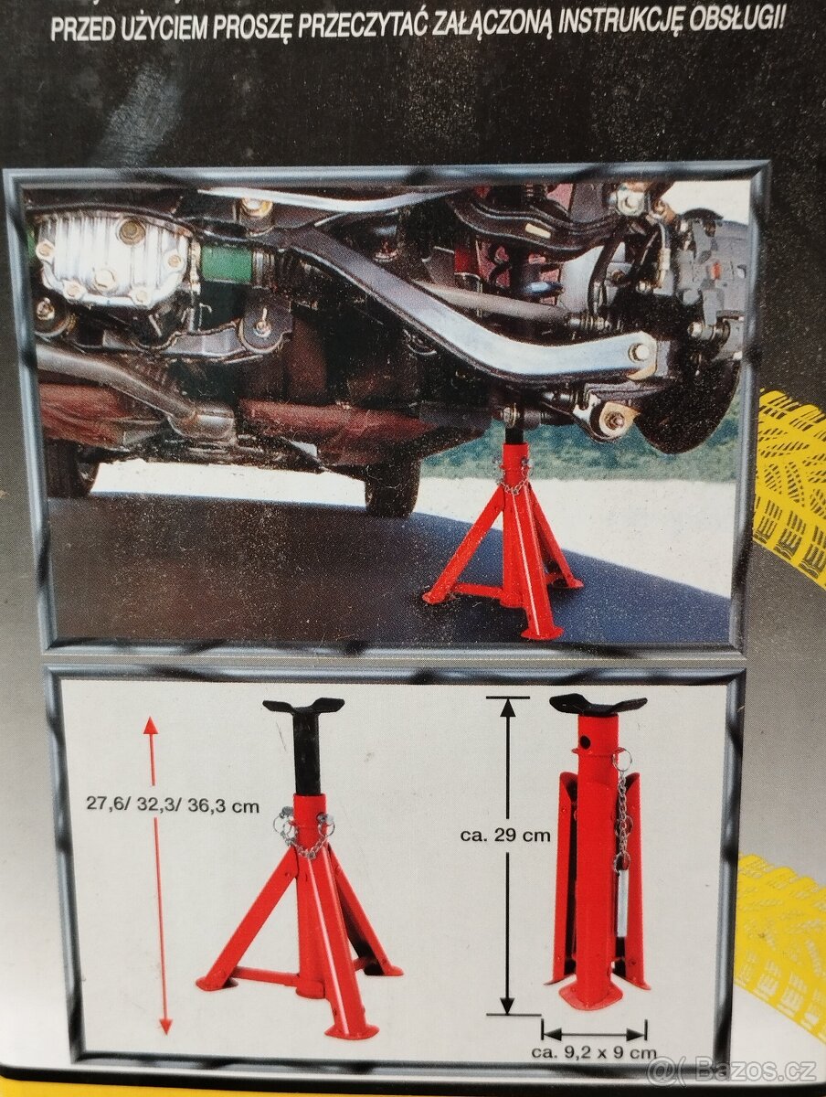 Podpěry pod karoserii-NOVÉ - 2