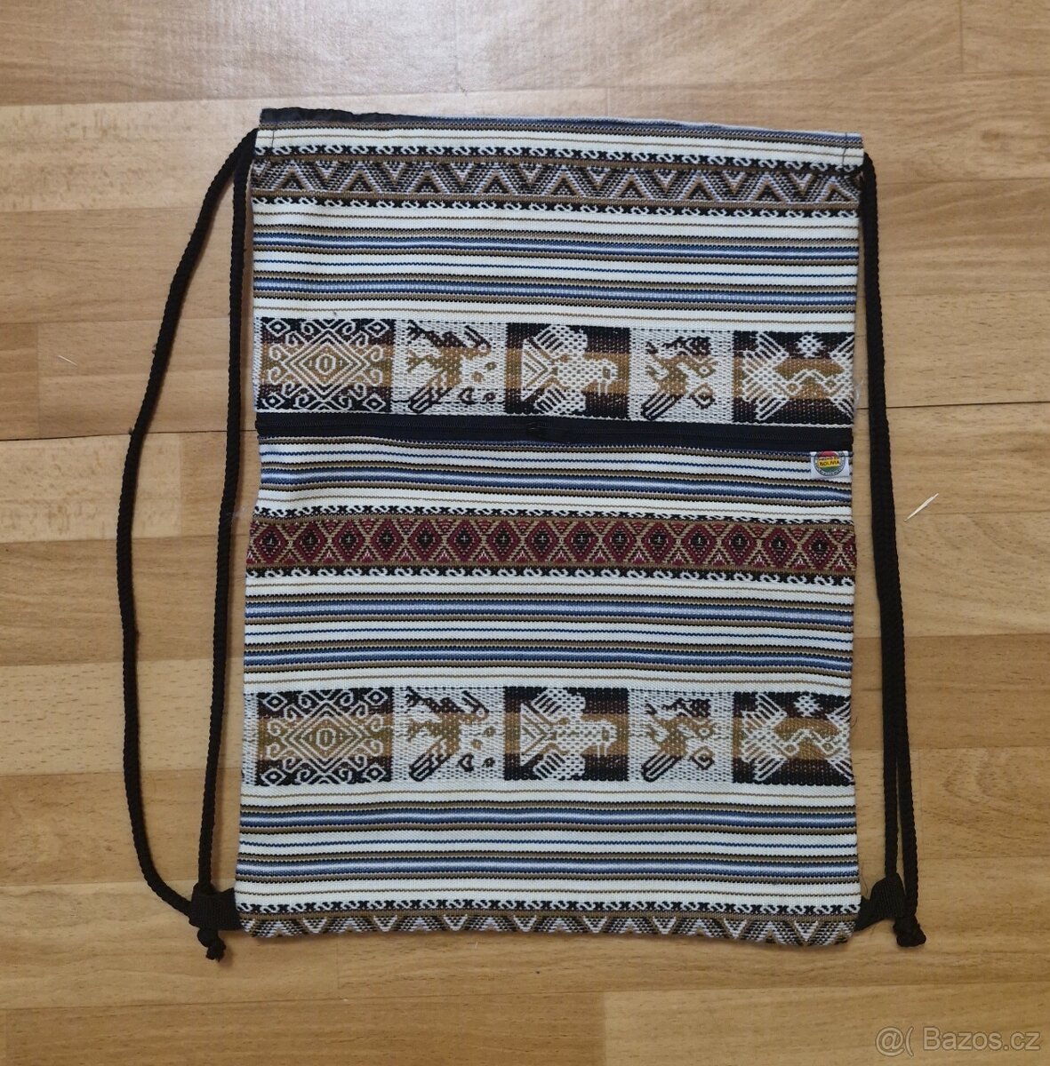 Plátěný batoh z Peru - 2
