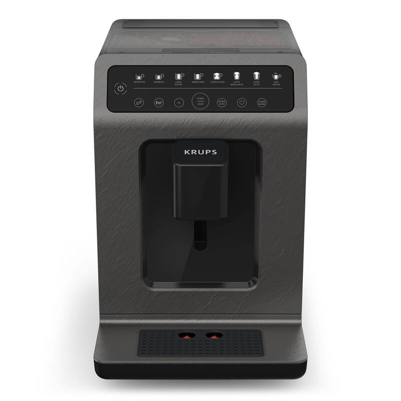 Espresso Krups Evidence Eco EA897HE0, šedá - 2