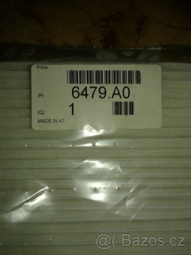 Pylový filtr Jumper Boxer Ducato - 2