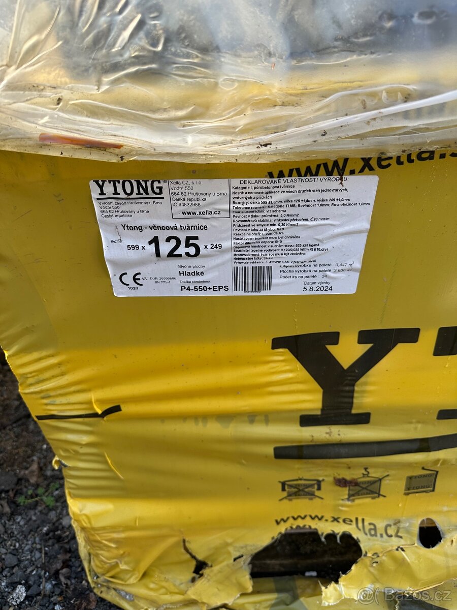 Ytong věncová tvarnice - 2