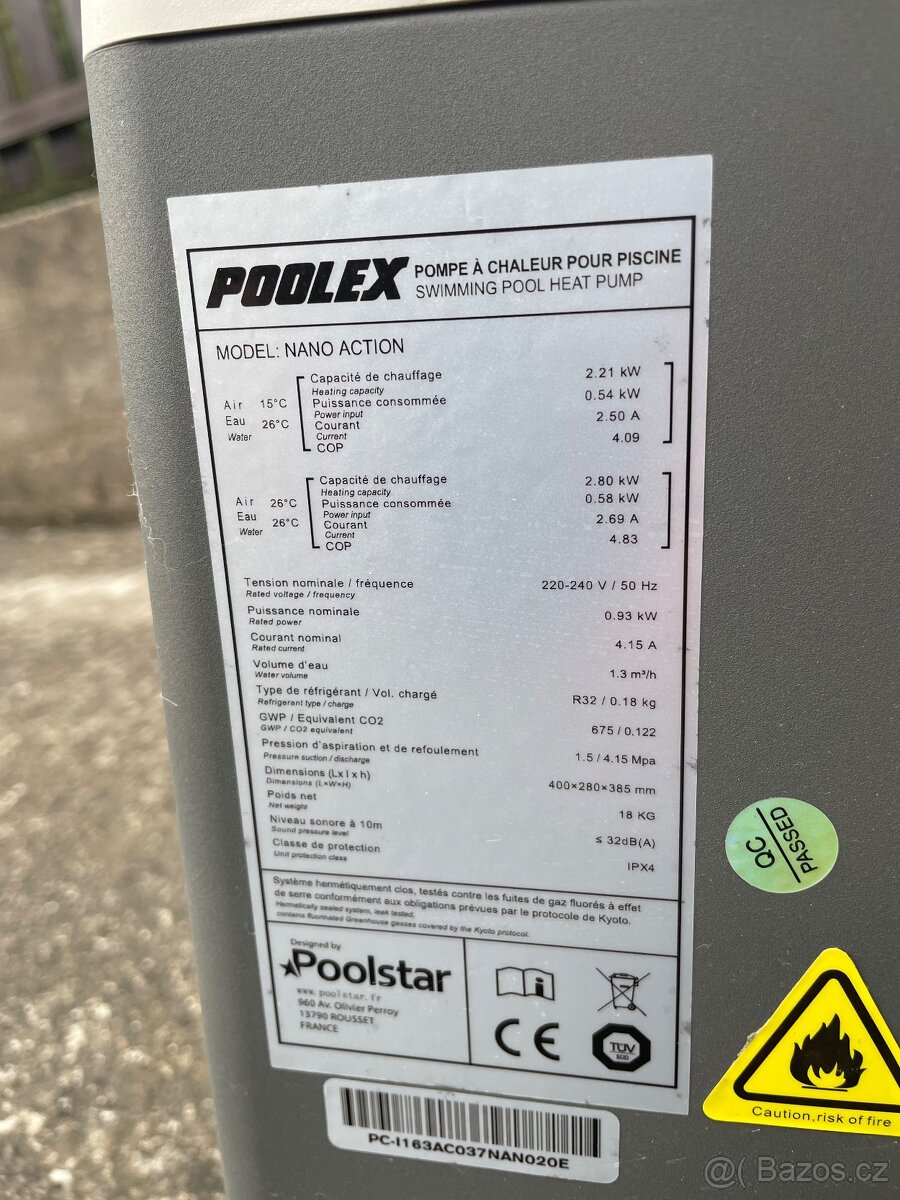 Tepelné čerpadlo k bazénu - 2