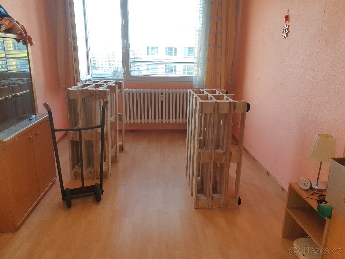 Paletová postel 200x180cm - 2