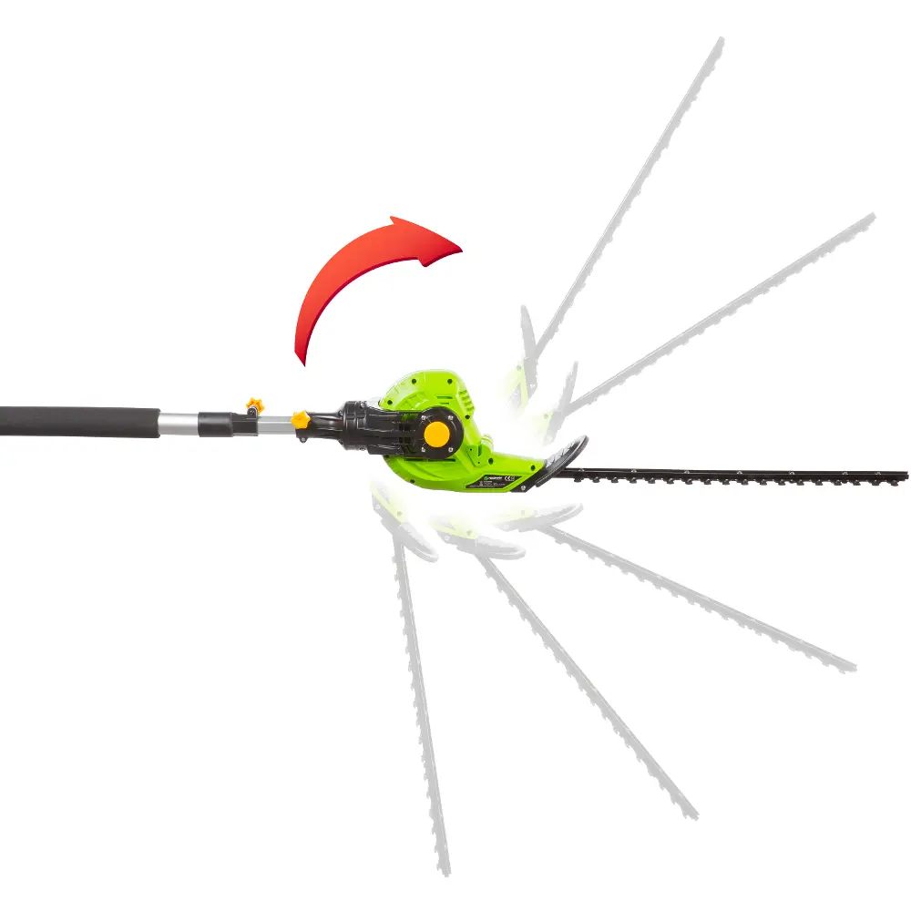 Elektrické teleskopické plotové nůžky FZN 6005-E plotostřih - 2