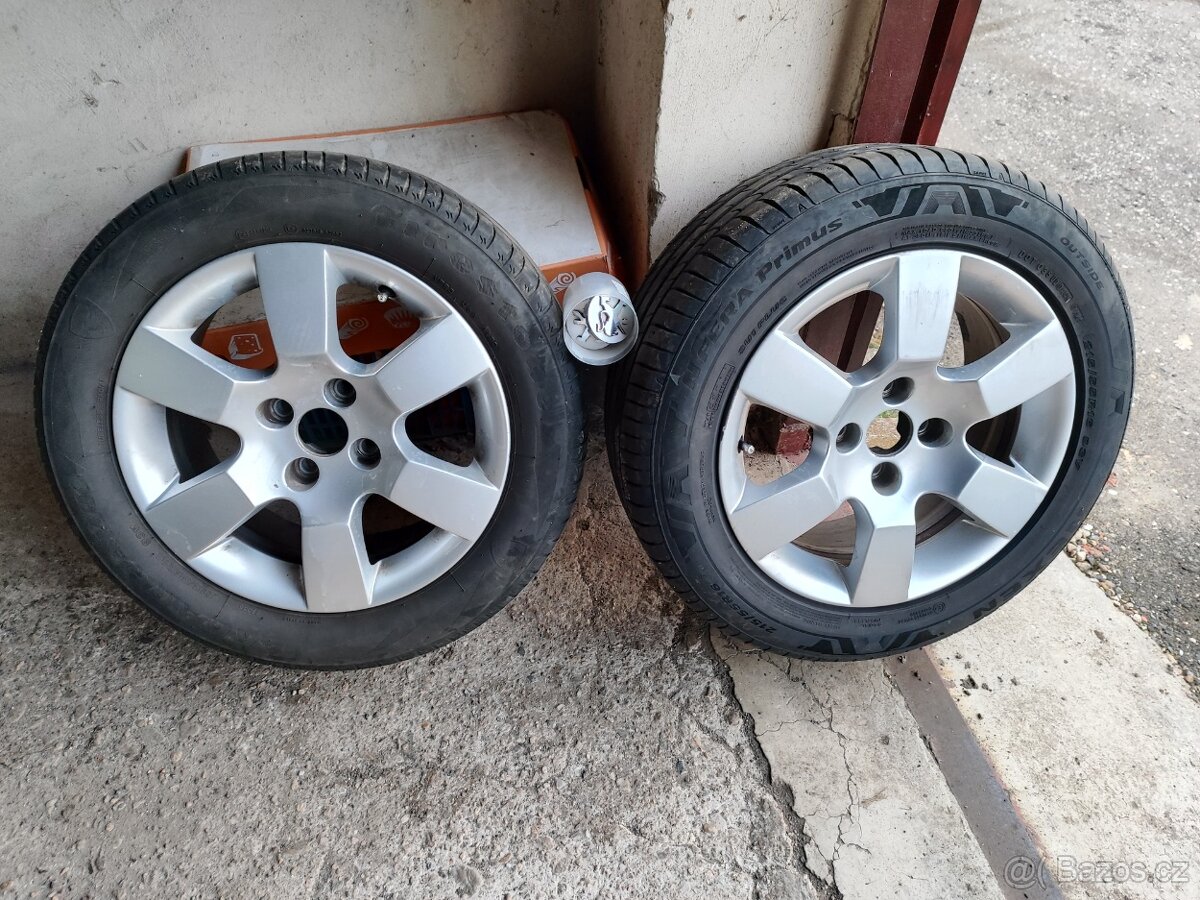 Sada letních kol Peugeot 5008 - 2
