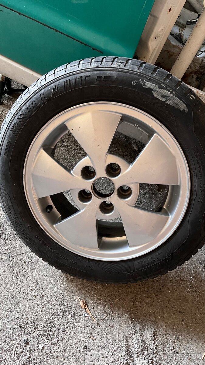 Originál Alu Fabia R14 - 2