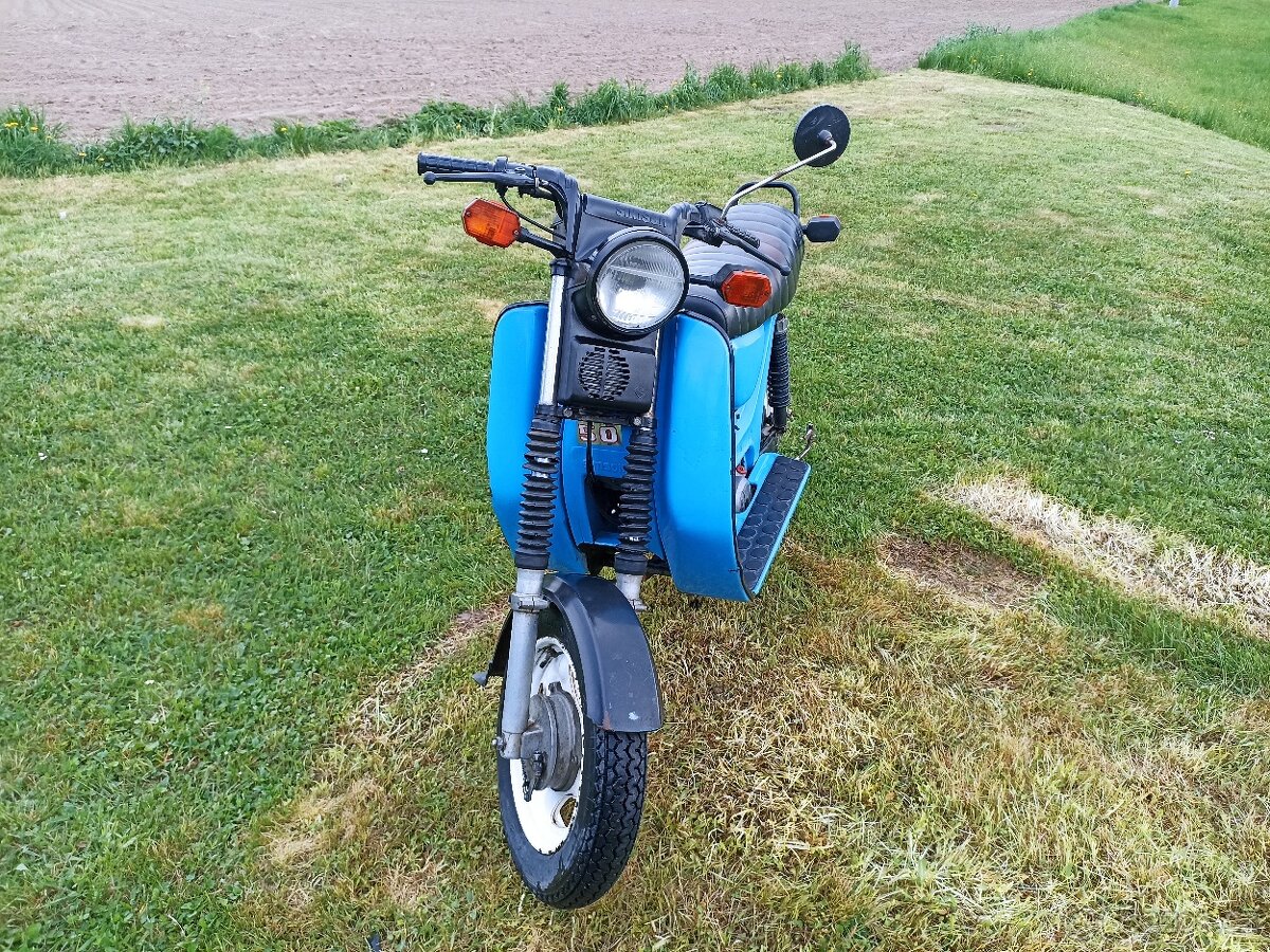 Simson skútr 50 ,rok 1989,STK nová ,s tp - 2