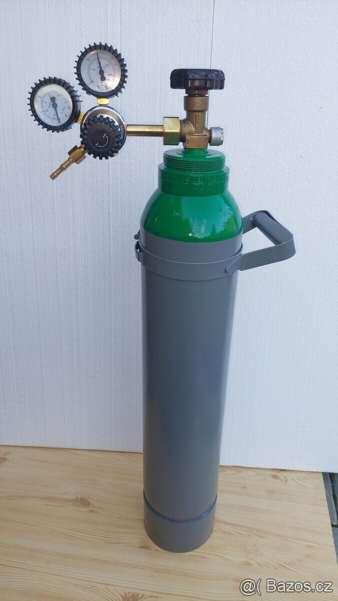 Biogon na pivo - tlaková láhev Co2 + Dusík 8L/150bar - 2