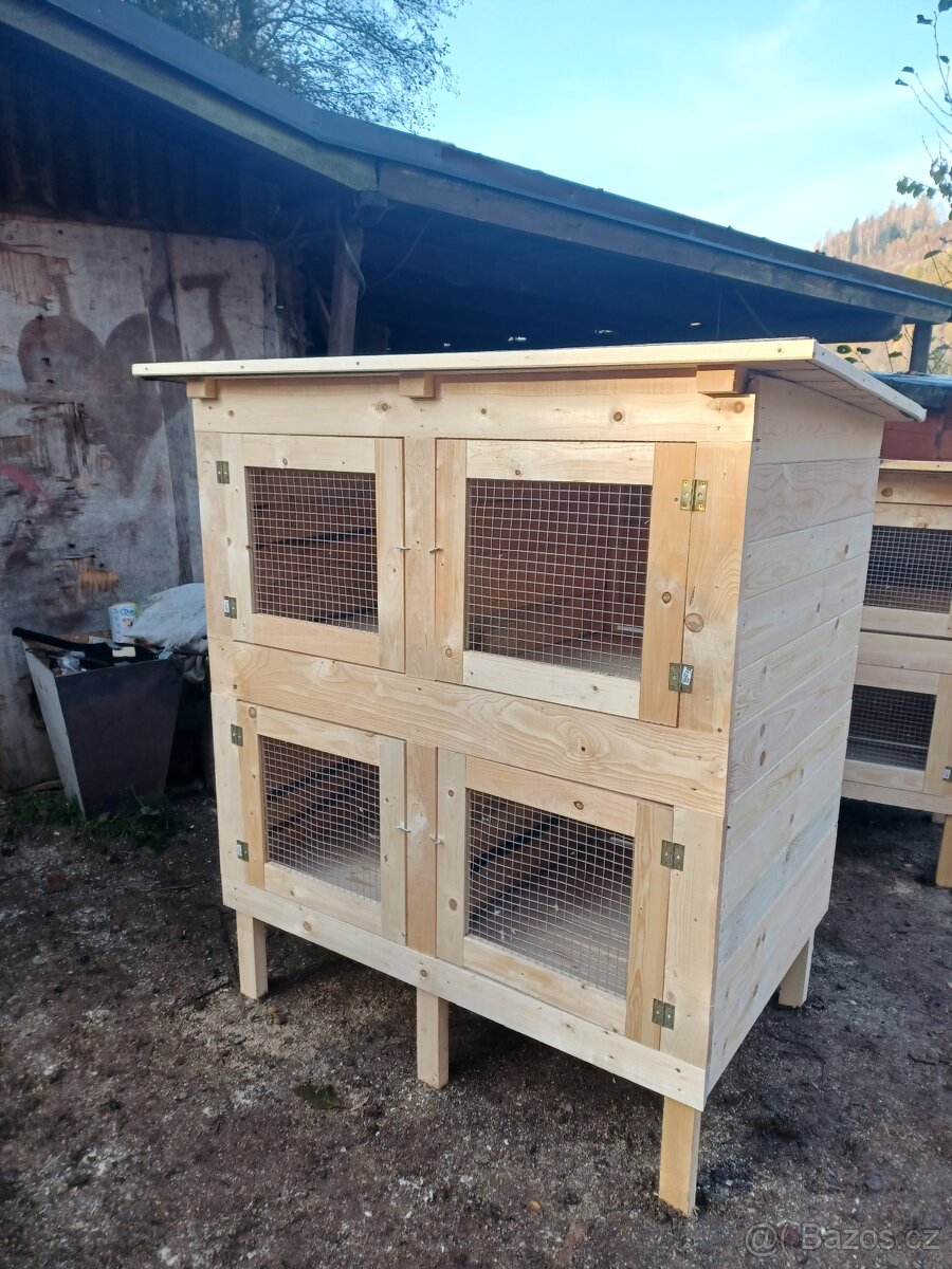 Kralikarna 4ka kotce 80x80cm - 2