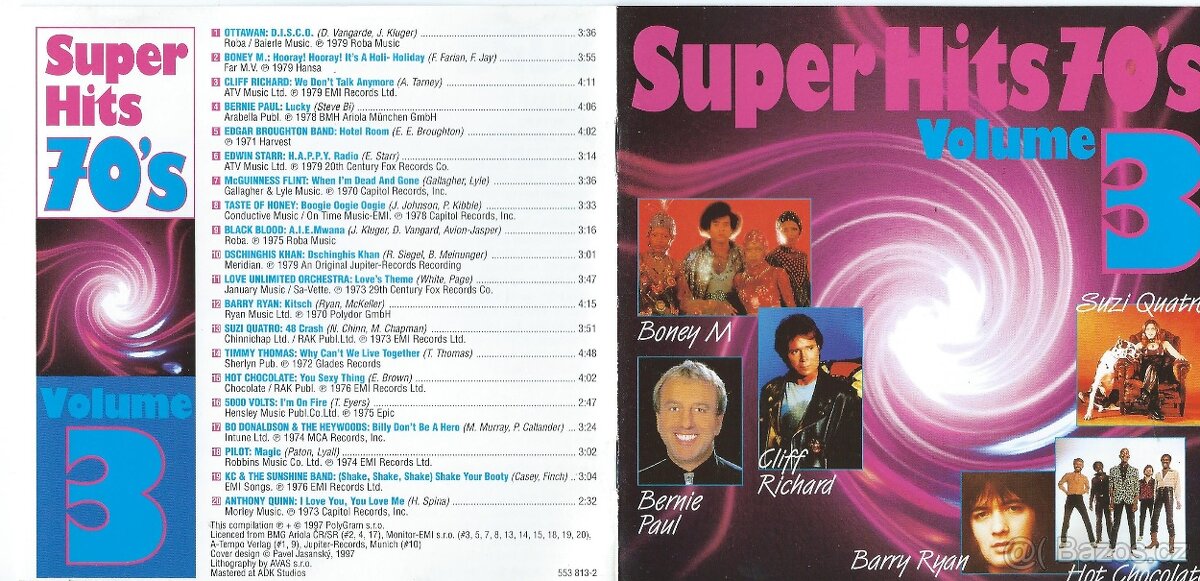 CD-PRODÁM VĚTŠÍ MNOŽSTVÍ ORIGINÁL CD 05/13 - 2