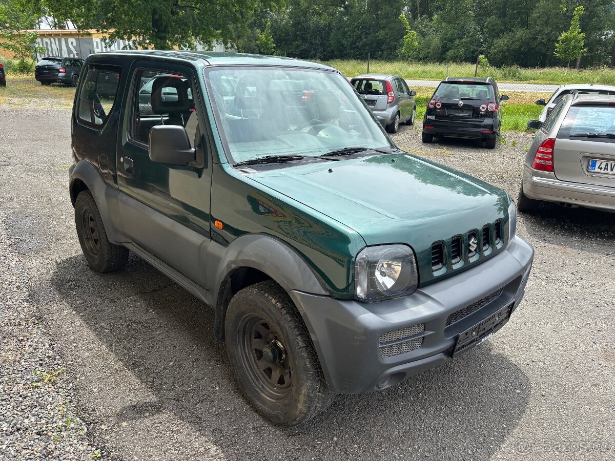Suzuki Jimny 4x4 - rok2008,najeto101578KM,1.3benzín,62kw - 2
