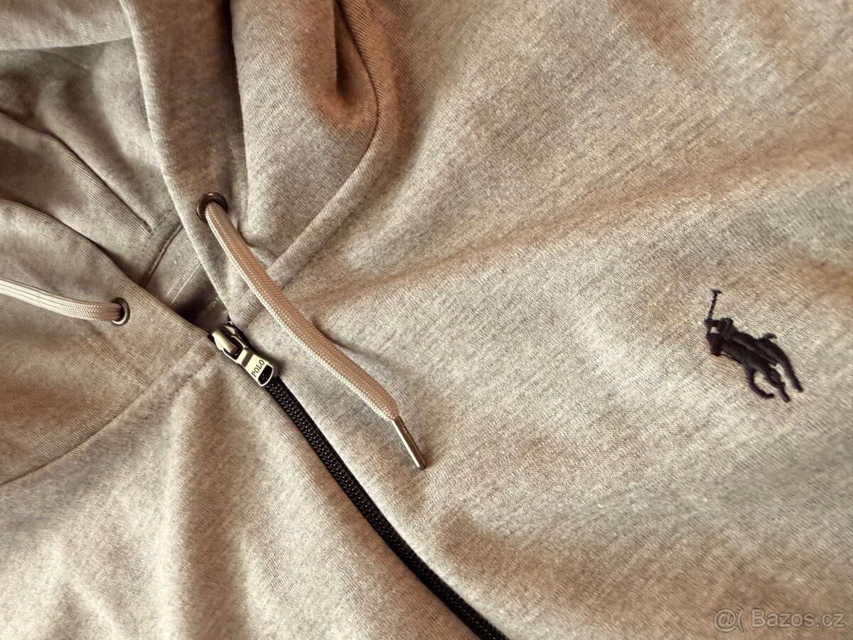 Polo Ralph Lauren mikina – originál, šedá, vel. XL NOVÁ - 2