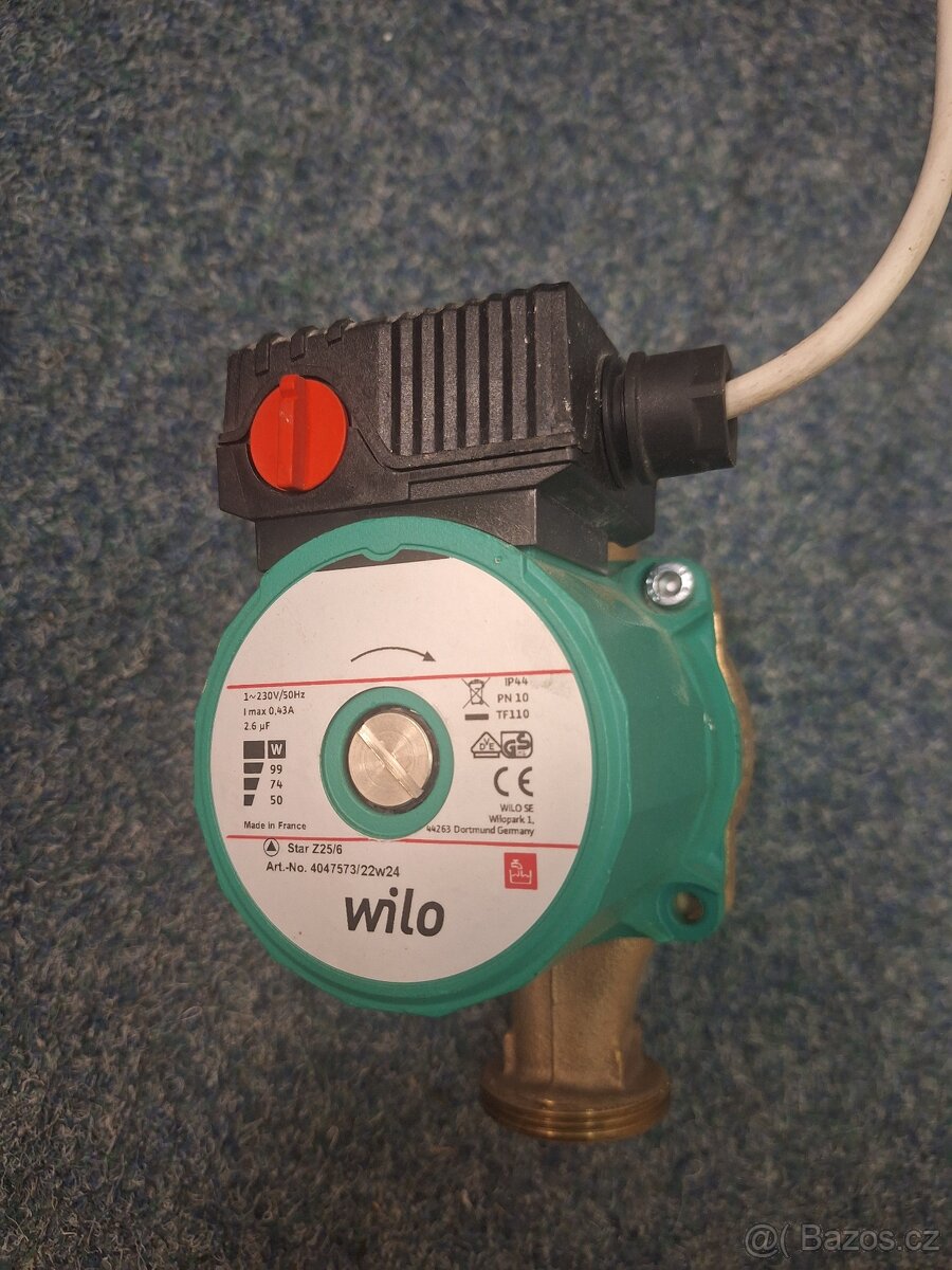 Wilo Star-Z 25/2 P.C 5000 kč - 2