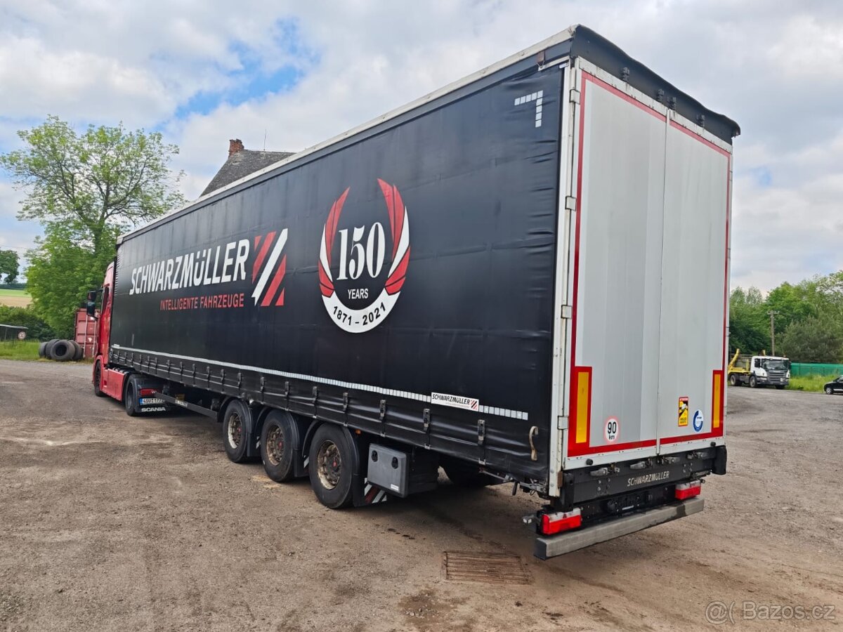 PLACHTOVÝ NÁVĚS SCHWARZMULLER SPA 3/E LOWDECK - 2