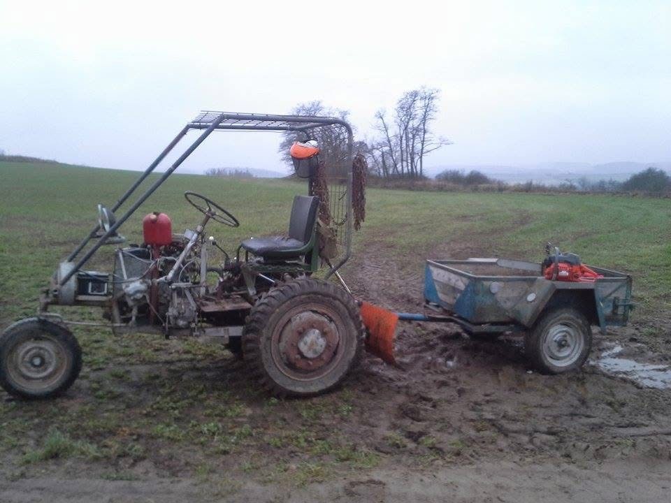 Malotraktor do lesa - 2