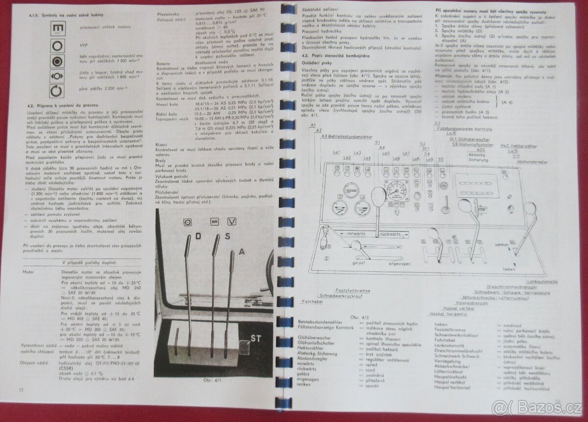 Návod k obsluze kombajn Fortschritt E 516 - 2