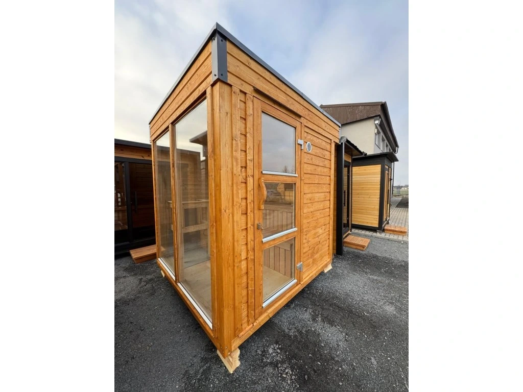 Finská izolovaná sauna SCANDI SLIM, 2,3x2,3 m - 2