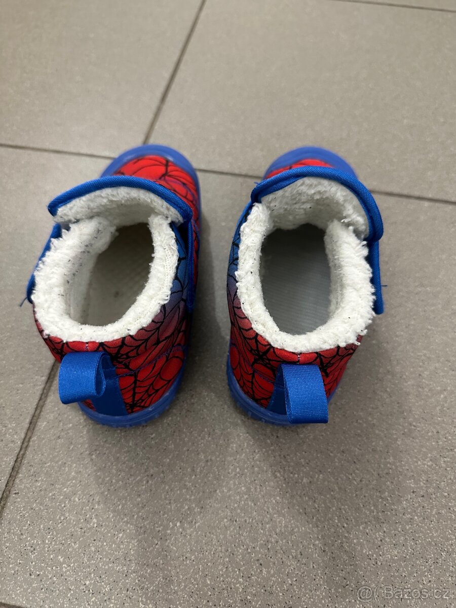 Zimní boty Barefoot Spiderman vel.28 - 2