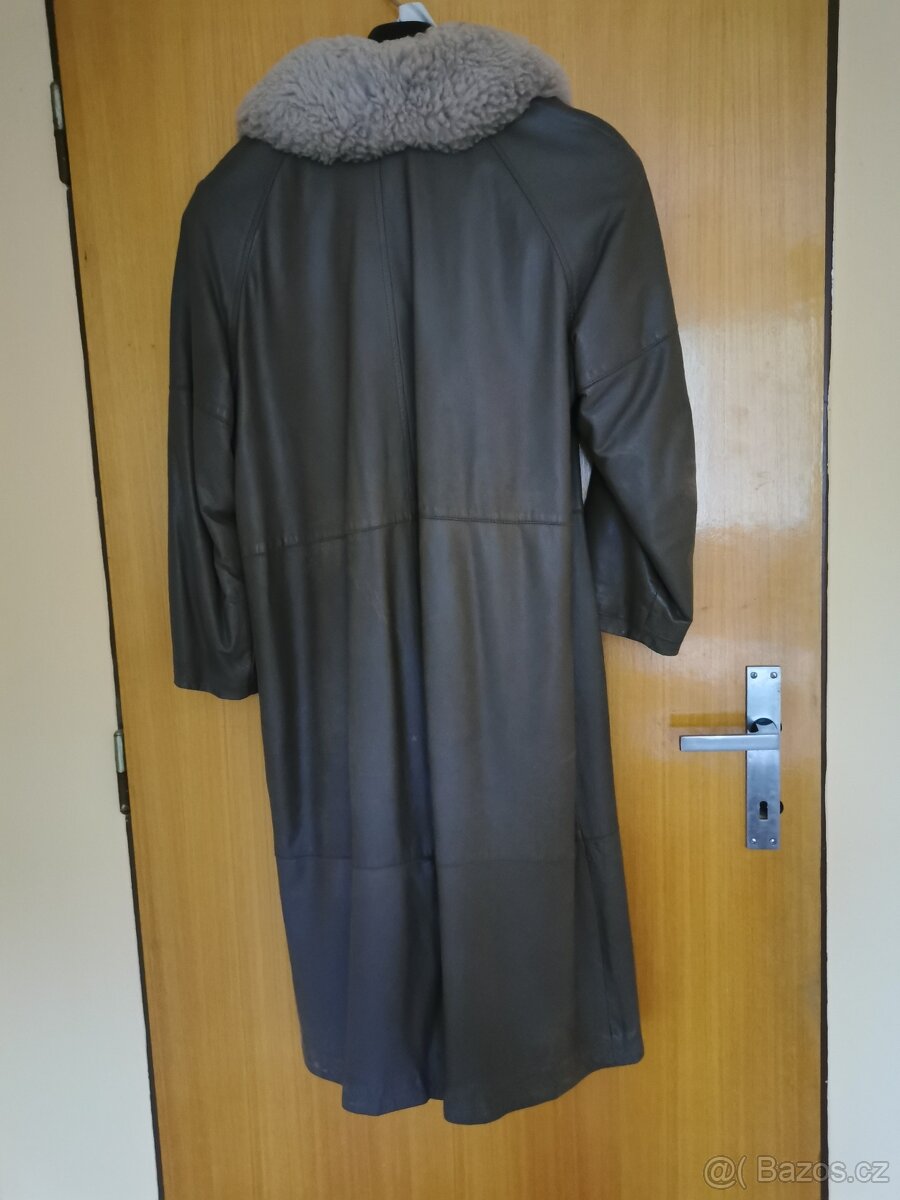 Dámský kožený kabát - 2