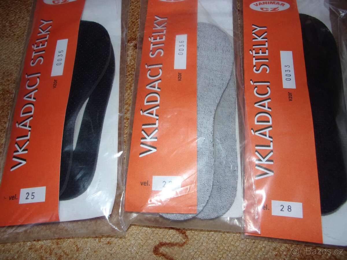 Dětské vložky do bot - 2