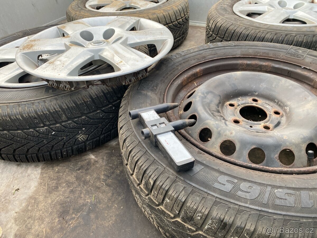 Plechové disky Nissan Qashqai Zimní sada - 2