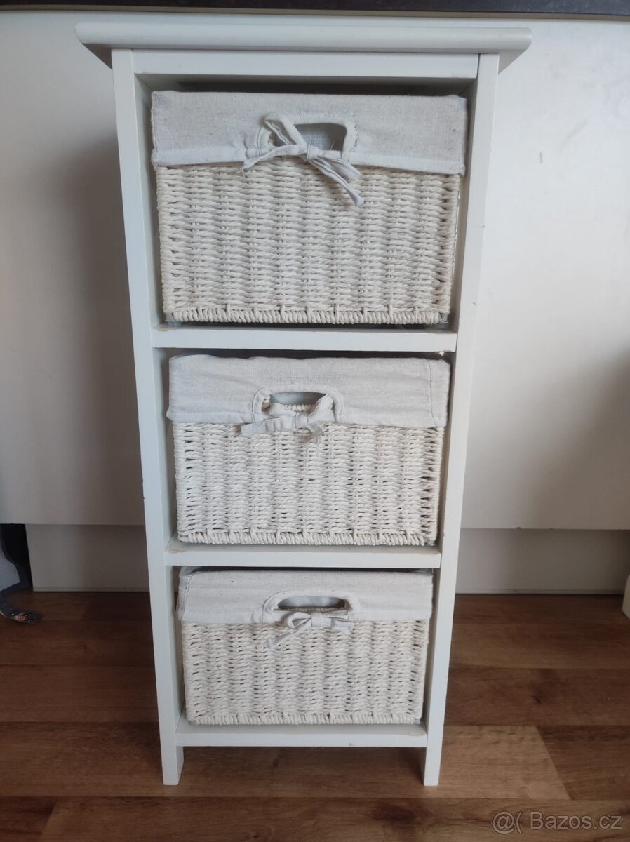 Komoda 3 košíky - 2